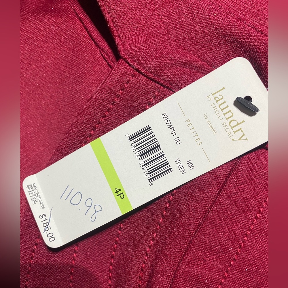Laundry by Shelli Segal dress in vixen red - Picture 6 of 6